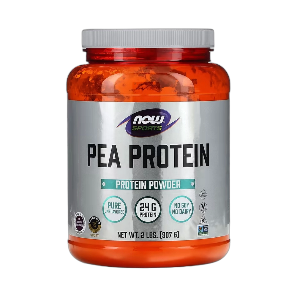 NOW Foods, Sports, Pea Protein, Pure Unflavored, 2 lbs, 907 g