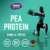 NOW Foods, Sports, Pea Protein, Vanilla Toffee, 2 lbs, 907 g