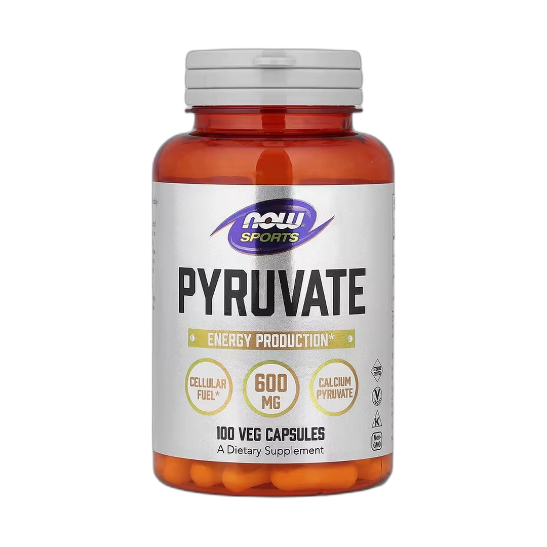 NOW Foods, Sports, Pyruvate, 100 Veg Capsules