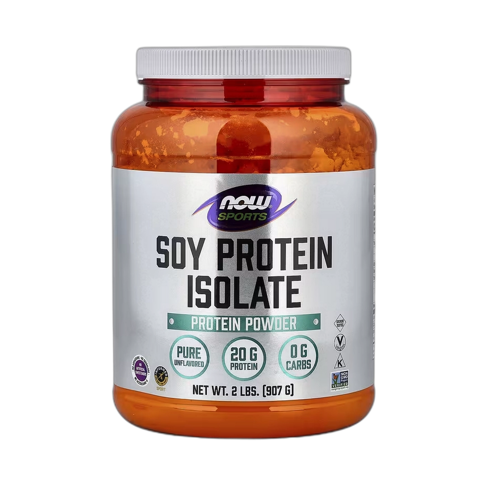 NOW Foods, Sports, Soy Protein Isolate, Pure Unflavored, 2 lbs, 907 g