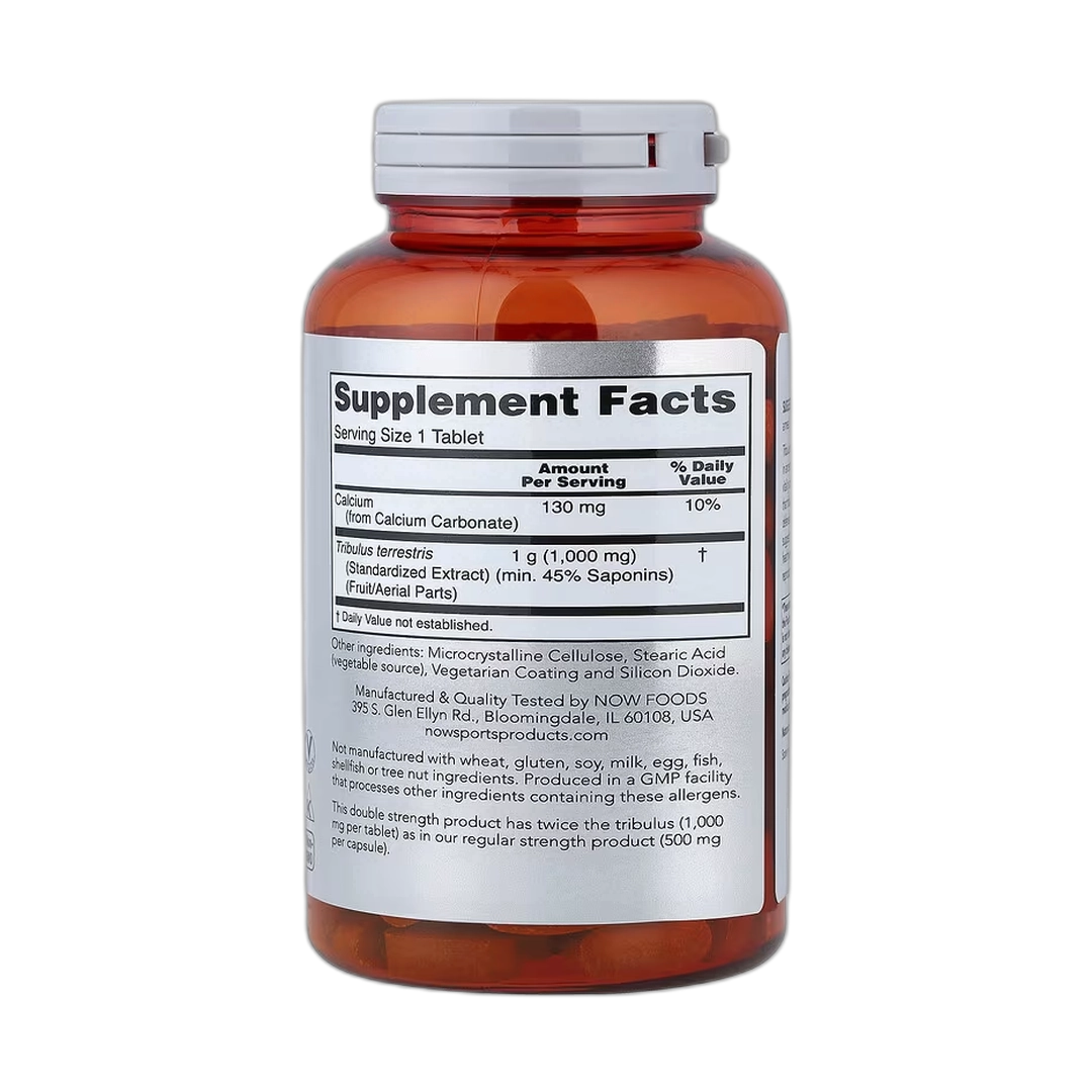 NOW Foods, Sports, Tribulus, 1,000 mg, 180 Tablets