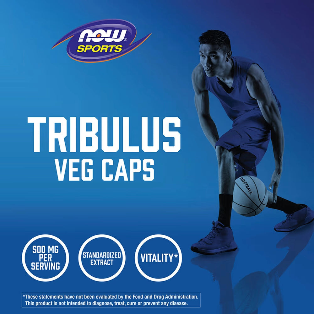 NOW Foods, Sports, Tribulus, Men's Health, 500 mg, 100 Veg Capsules