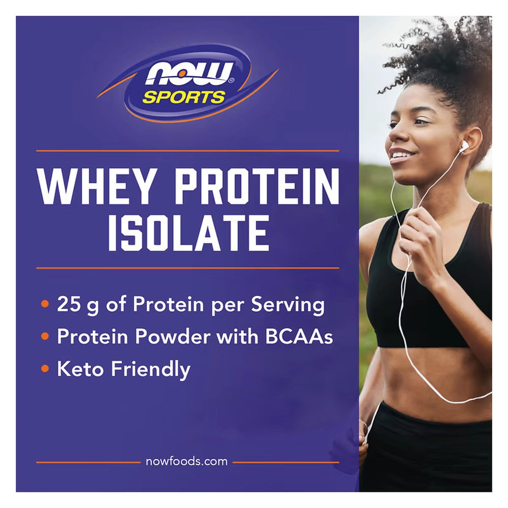 NOW Foods, Sports, Whey Protein Isolate, Creamy Vanilla, 1.8 lbs, 816 g
