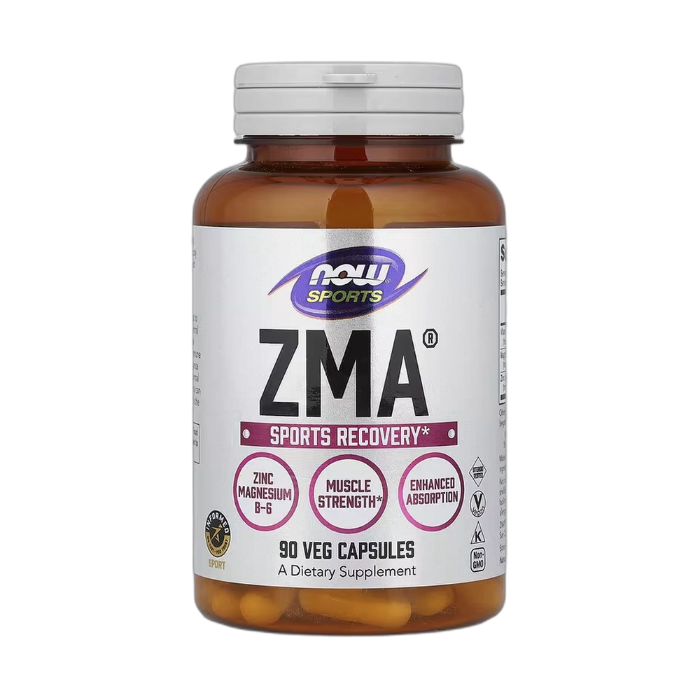 NOW Foods, Sports, ZMA, 90 Veg Capsules
