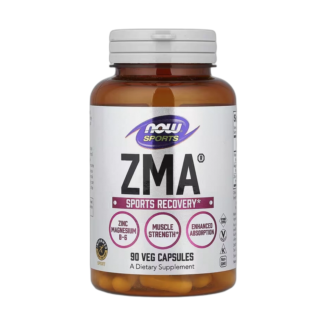 NOW Foods, Sports, ZMA, 90 Veg Capsules