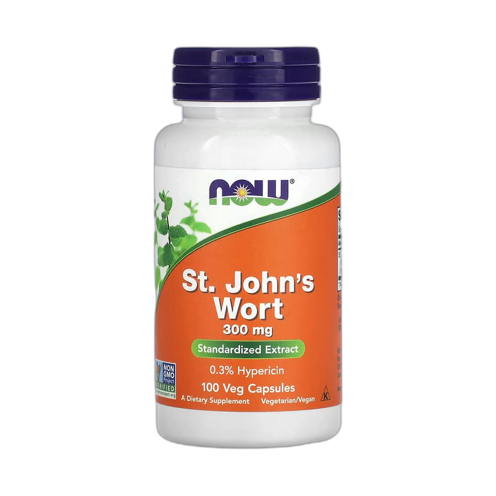NOW Foods, St. John's Wort, 300 mg, 100 Veg Capsules