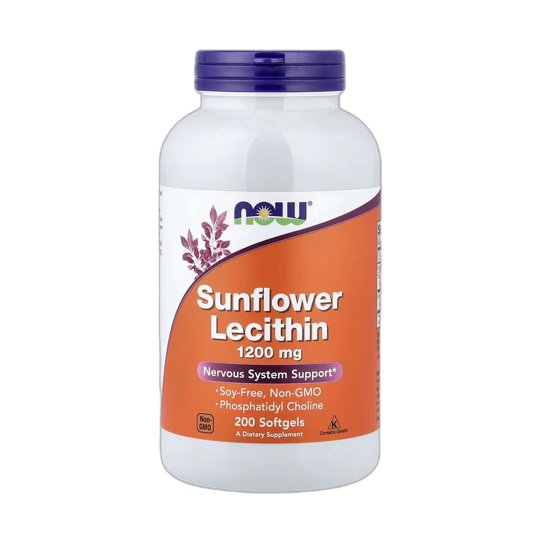 NOW Foods, Sunflower Lecithin, 200 Softgels
