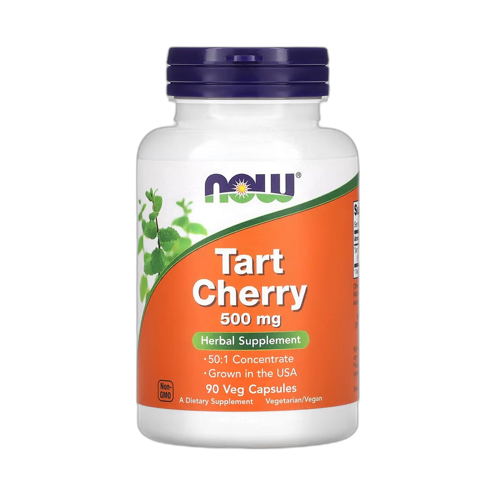 NOW Foods, Tart Cherry, 500 mg, 90 Veg Capsules