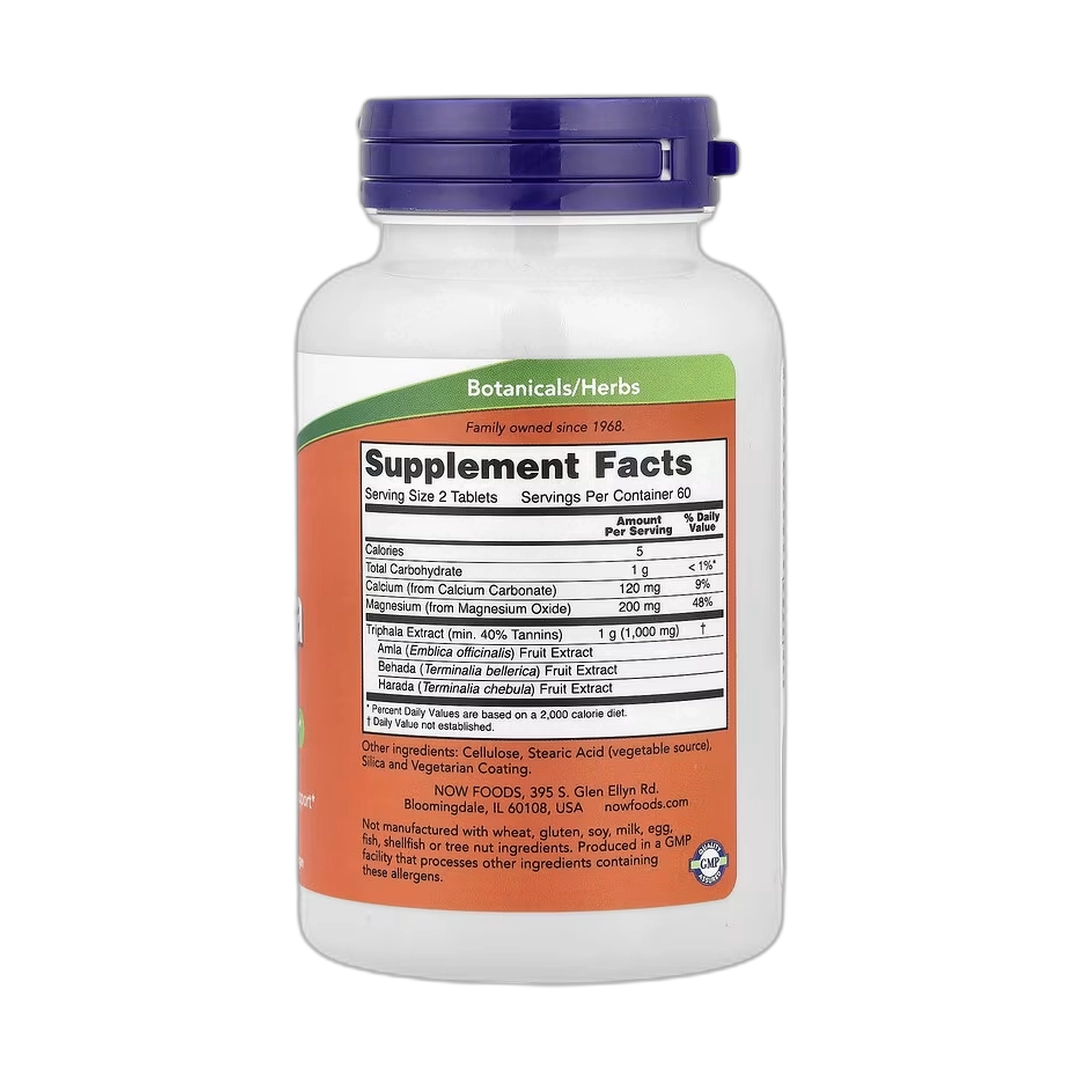 NOW Foods, Triphala, 120 Tablets