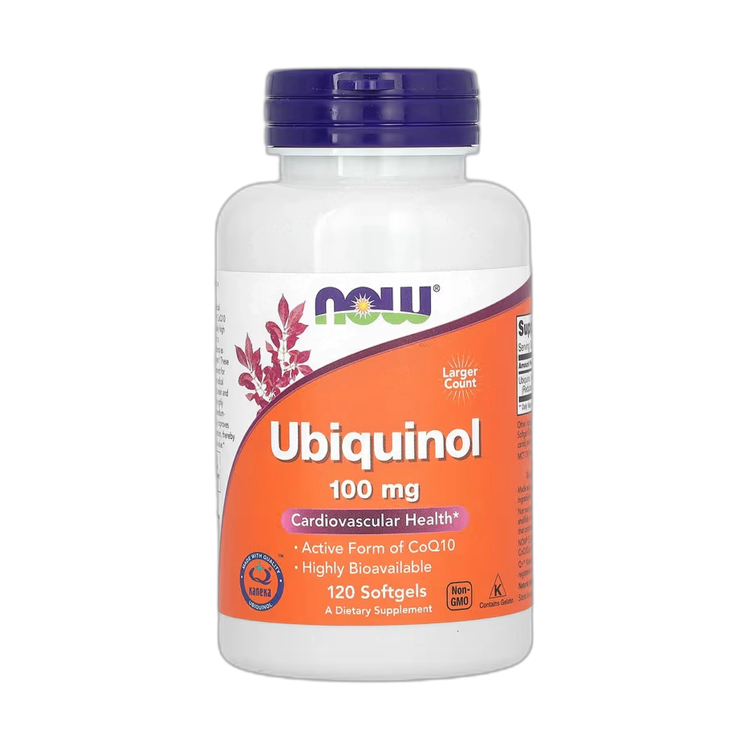 NOW Foods, Ubiquinol, 100 mg, 120 Softgels