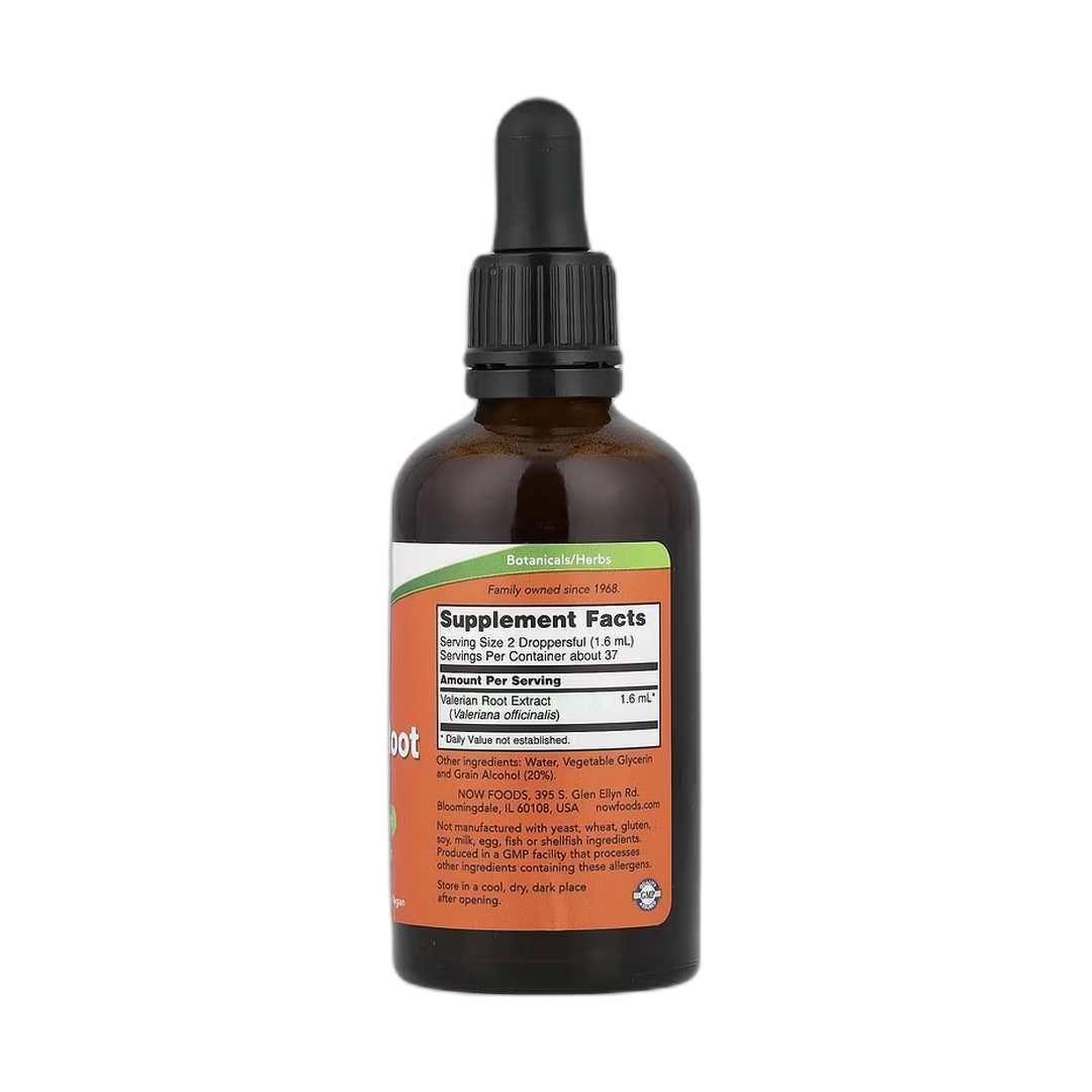 NOW Foods, Valerian Root Extract, 2 fl oz, 59 ml