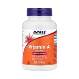 NOW Foods, Vitamin A, 7,500 mcg (25,000 IU), 250 Softgels