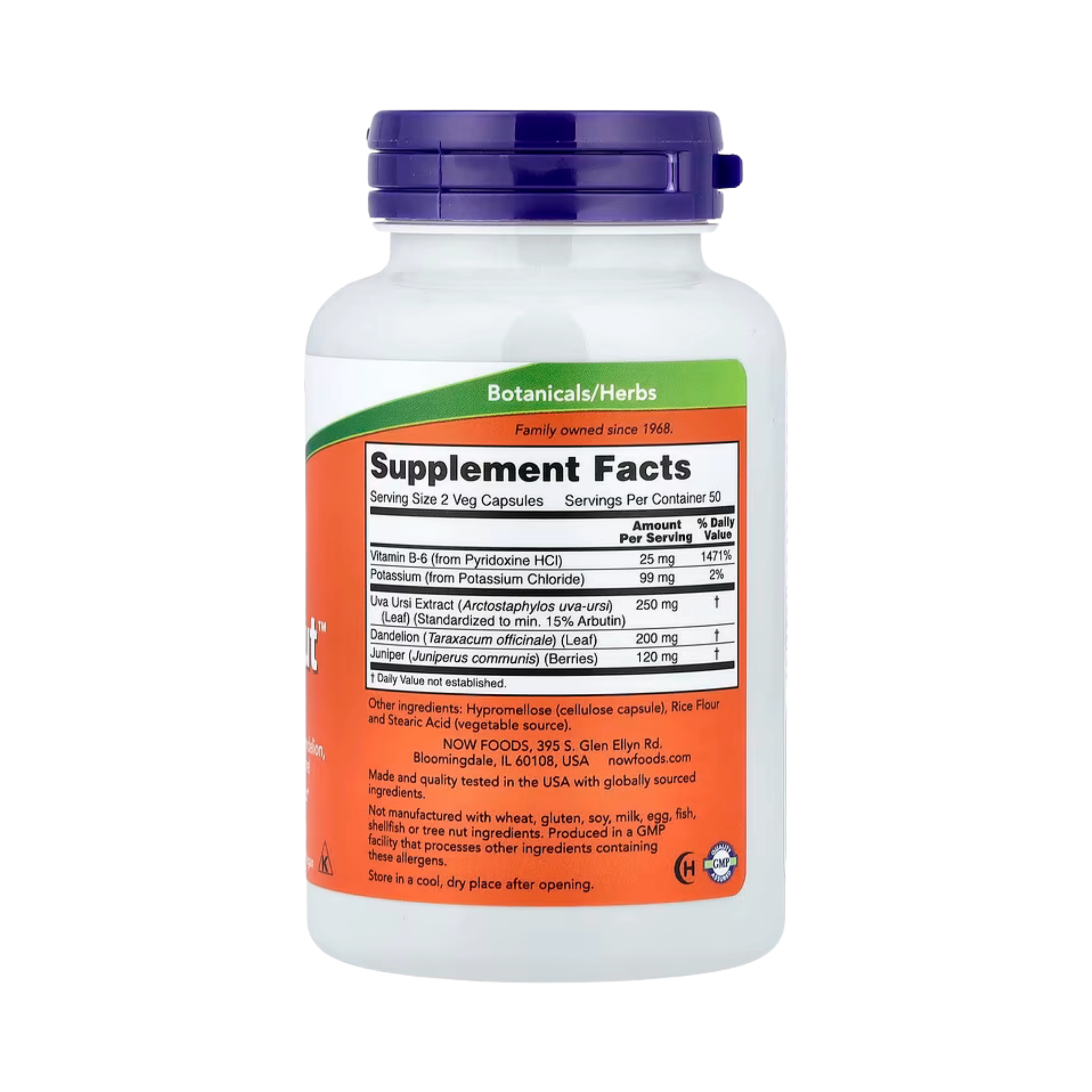NOW Foods, Water Out, 100 Veg Capsules