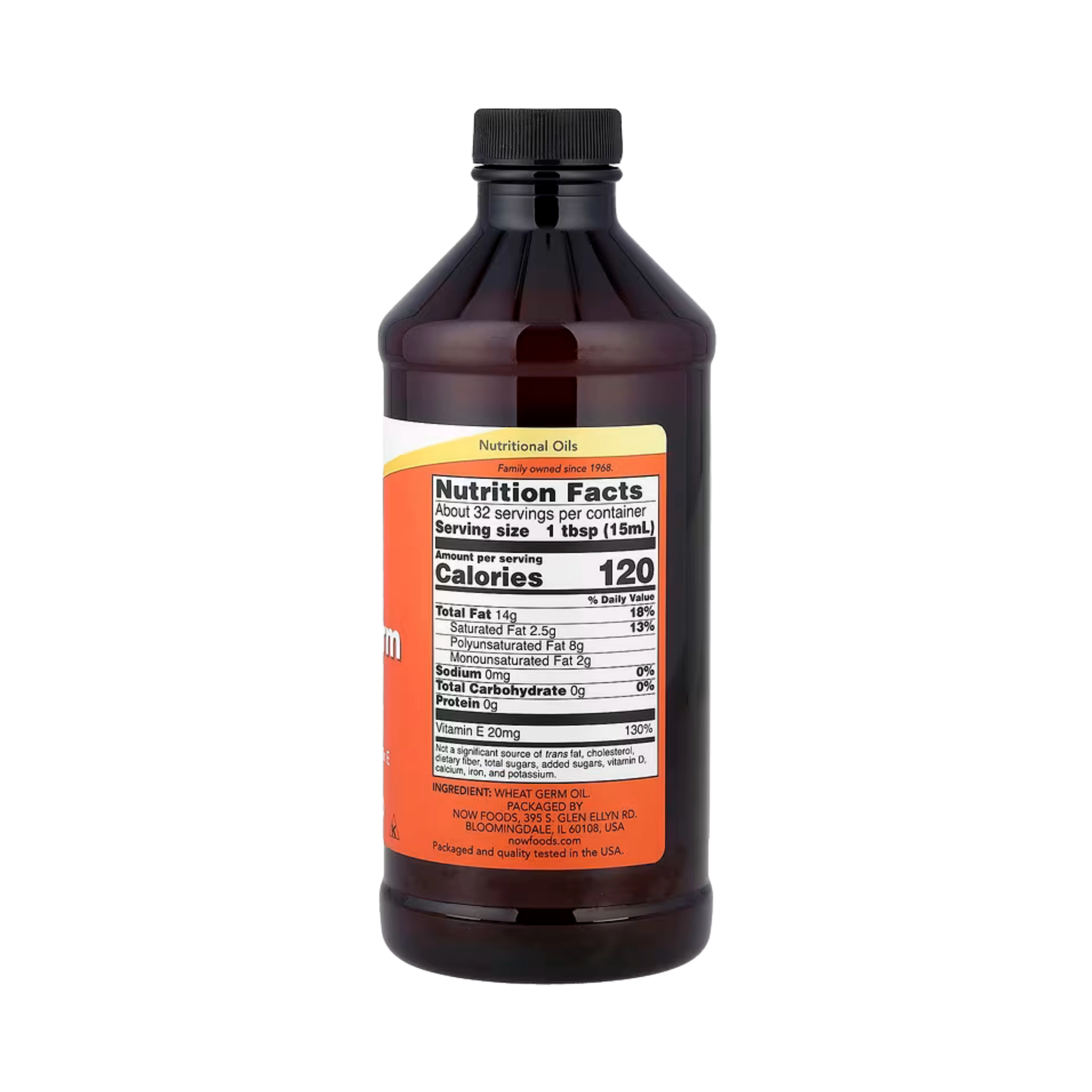 NOW Foods, Wheat Germ Oil, 16 fl oz, 473 ml