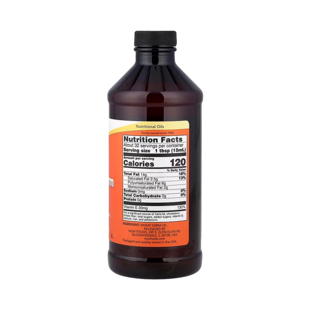 NOW Foods, Wheat Germ Oil, 16 fl oz, 473 ml