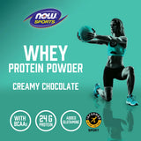 NOW Foods, Whey Protein, Creamy Chocolate, 2 lbs, 907 g
