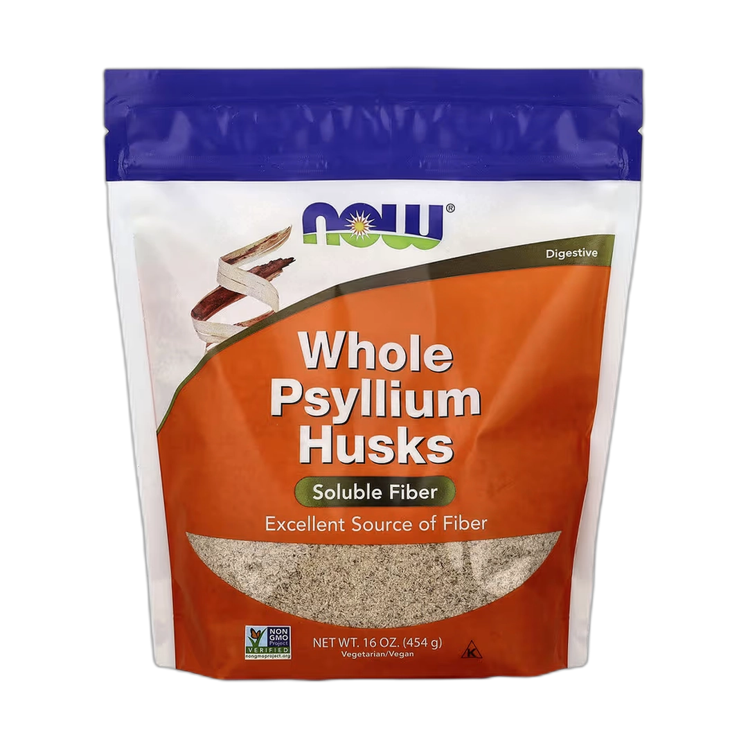 NOW Foods, Whole Psyllium Husks, 16 oz, 454 g
