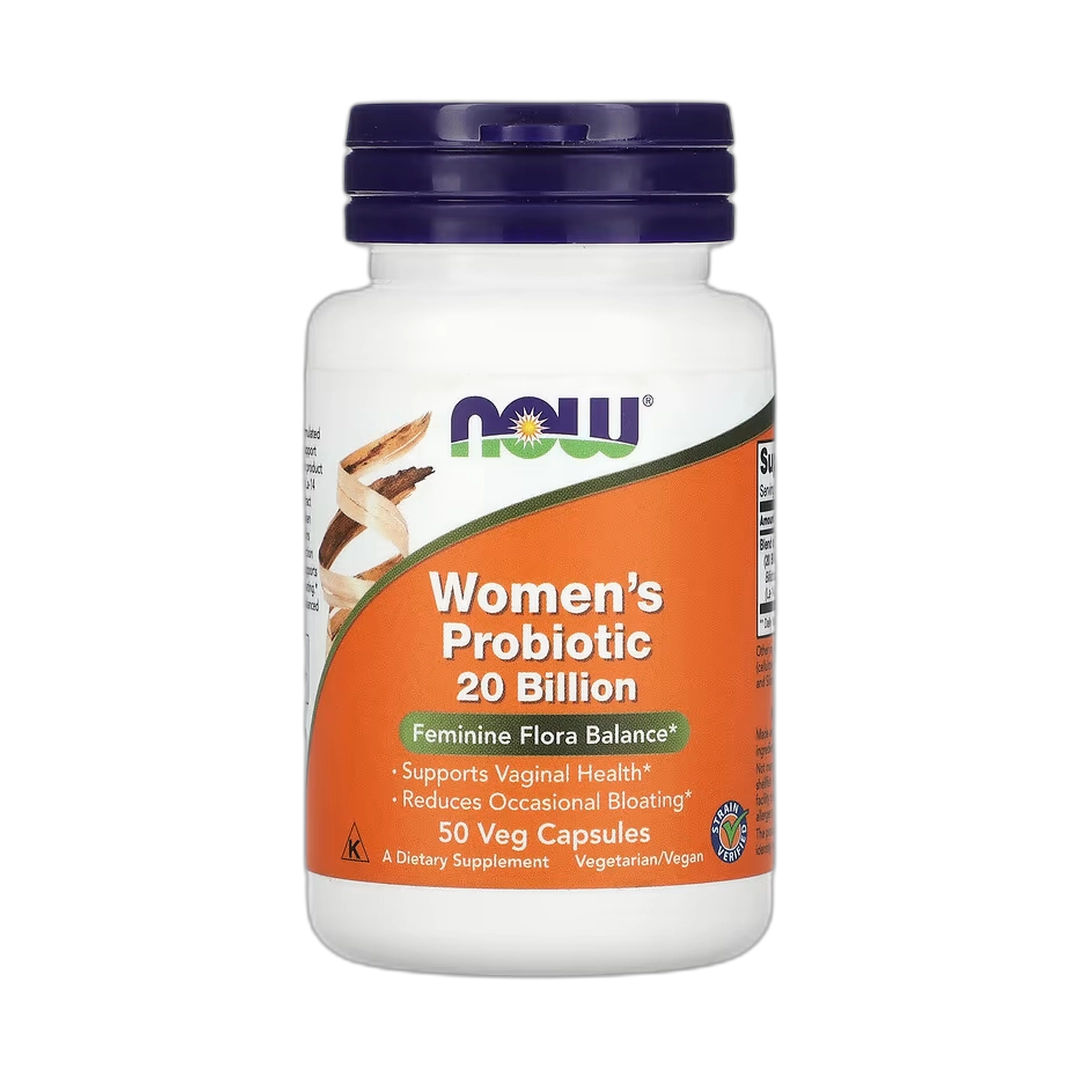 NOW Foods, Woman's Probiotic, 20 Billion, 50 Veg Capsules