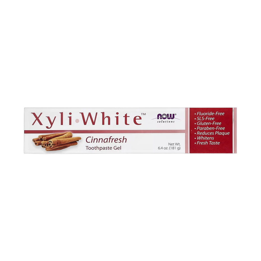 NOW Foods, XyliWhite™ Toothpaste Gel, Cinnafresh, 6.4 oz, 181 g