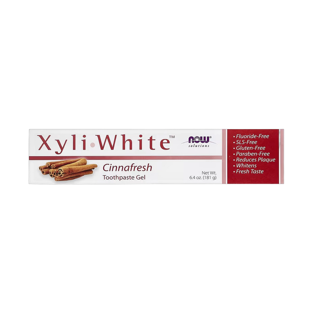 NOW Foods, XyliWhite™ Toothpaste Gel, Cinnafresh, 6.4 oz, 181 g