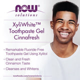 NOW Foods, XyliWhite™ Toothpaste Gel, Cinnafresh, 6.4 oz, 181 g