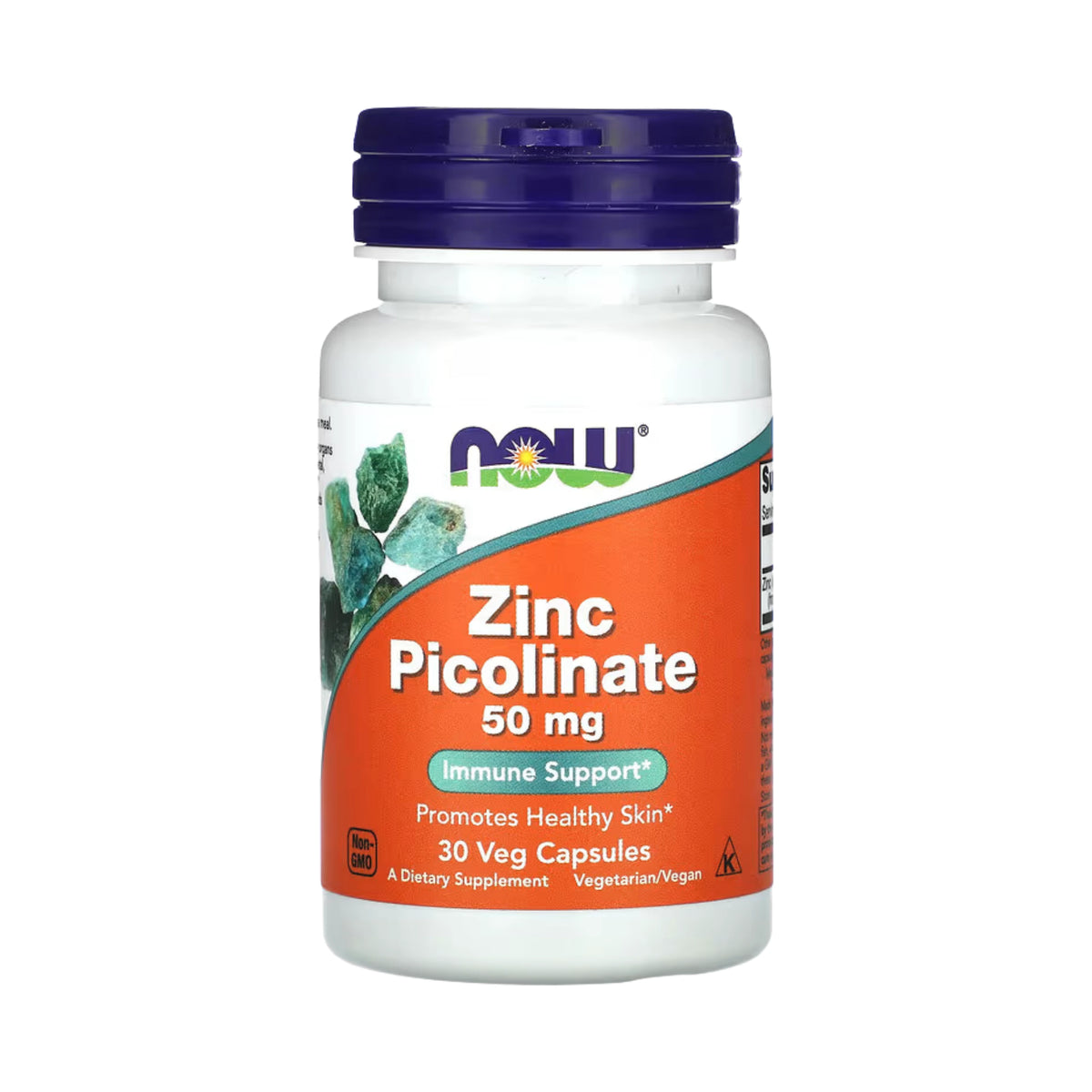 NOW Foods, Zinc Picolinate, 50 mg, 30 Veg Capsules
