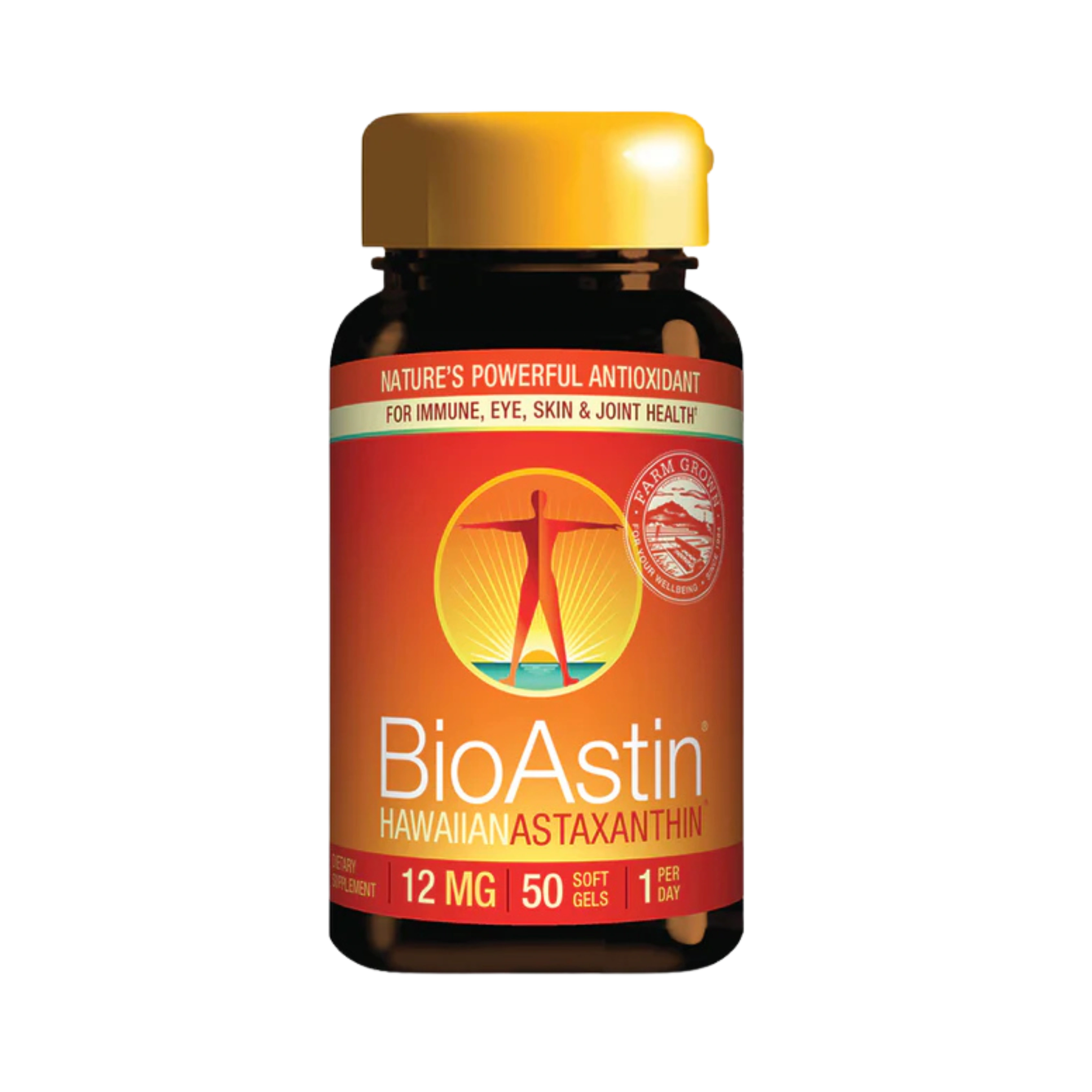 Nutrex Hawaii, BioAstin, Hawaiian Astaxanthin, 12 mg, 50 Soft Gels