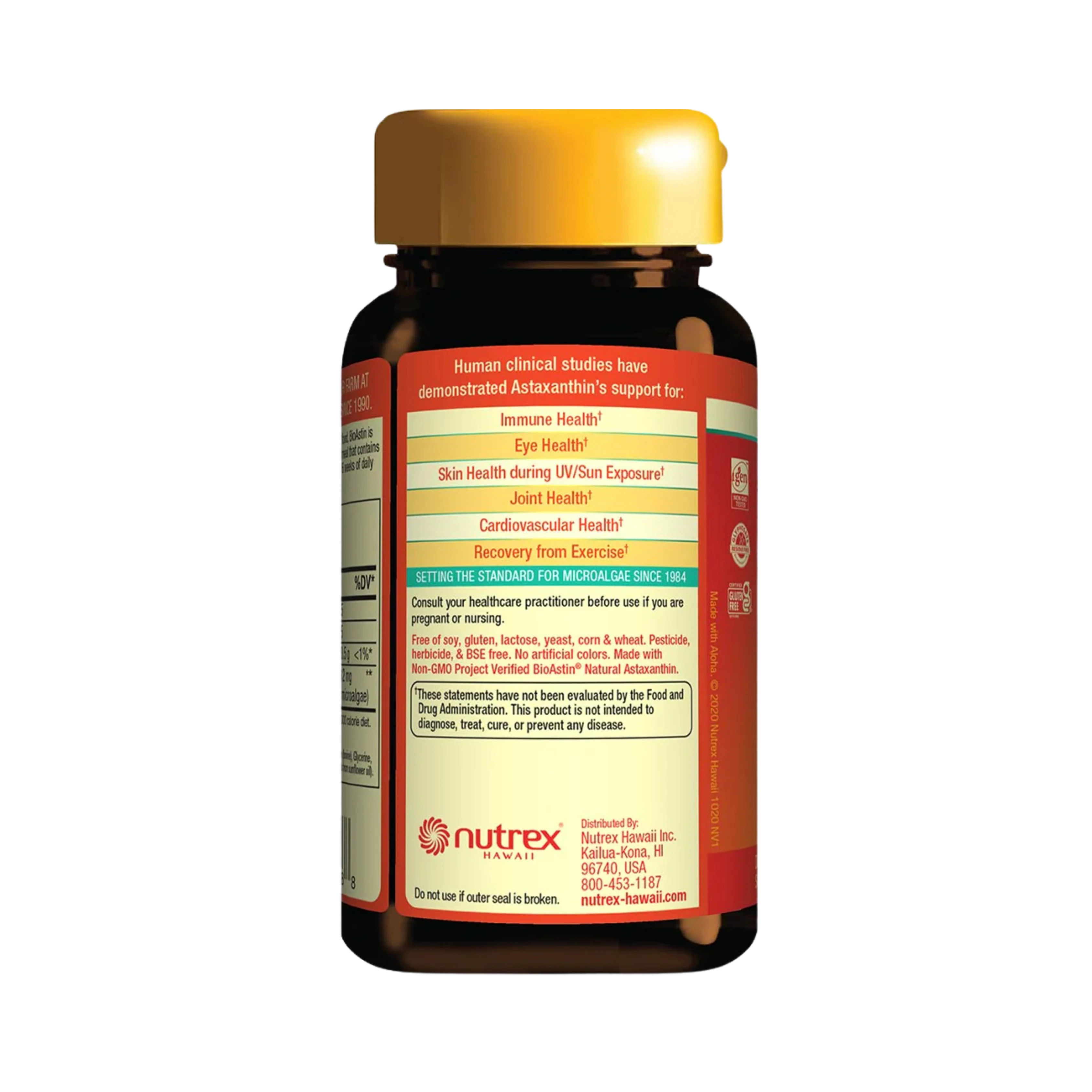 Nutrex Hawaii, BioAstin, Hawaiian Astaxanthin, 12 mg, 50 Soft Gels