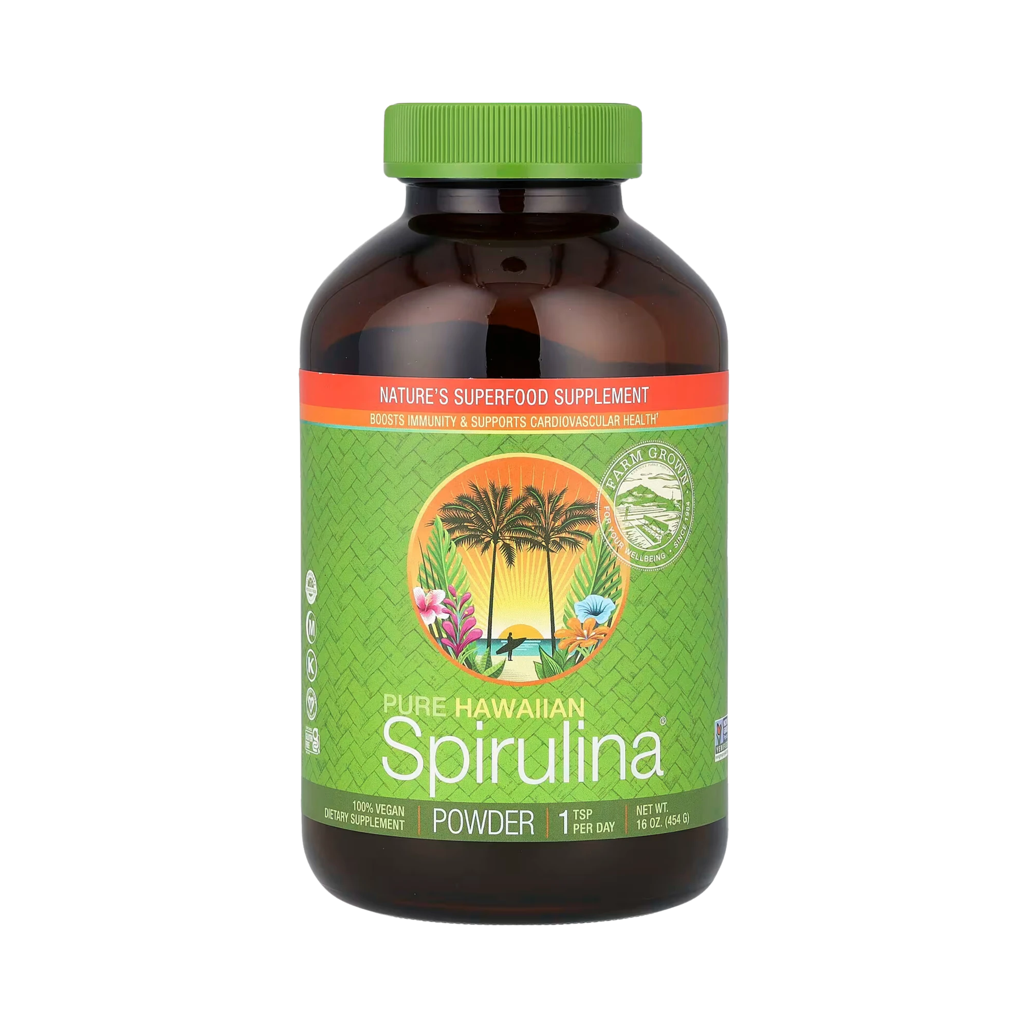 Nutrex Hawaii, Pure Hawaiian Spirulina, Powder, 16 Oz