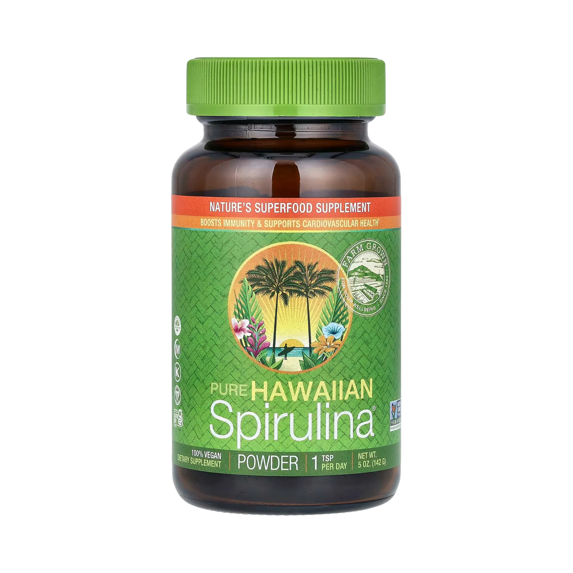 Nutrex Hawaii, Pure Hawaiian Spirulina Powder, 5 Oz