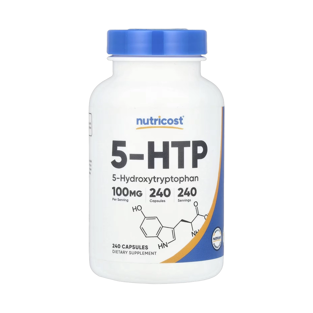 Nutricost, 5-HTP , 100 mg, 240 Capsules
