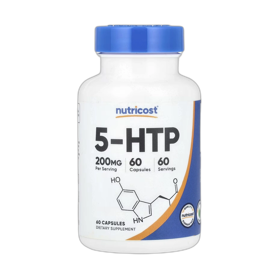 Nutricost, 5-HTP, 200 mg, 60 Capsules