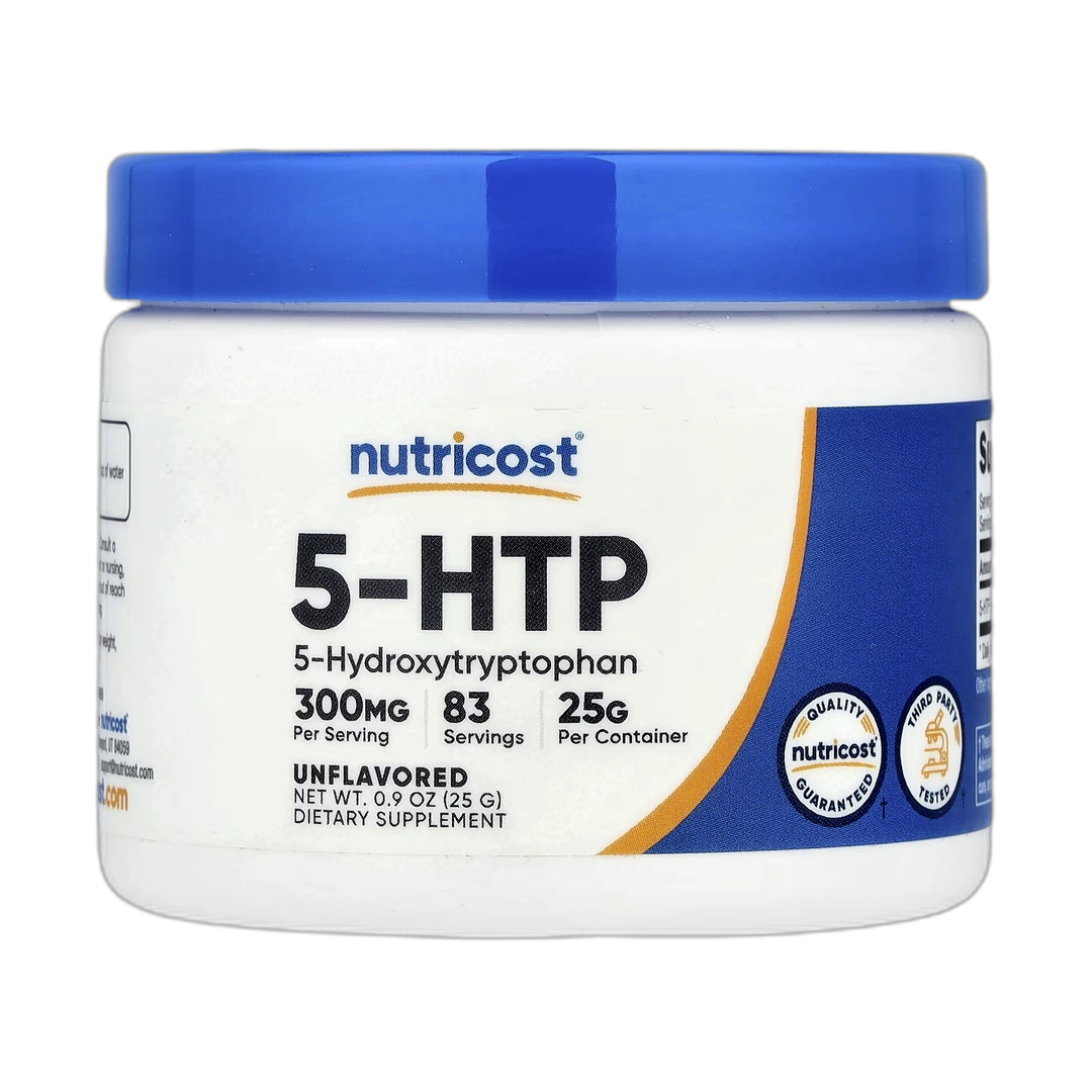 Nutricost, 5-HTP, Unflavored, 0.9 oz,25 g