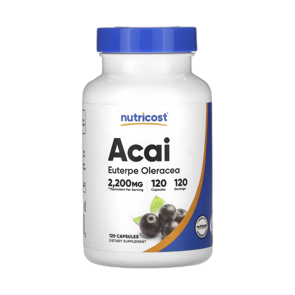 Nutricost, Acai, 2,200 mg, 120 Capsules