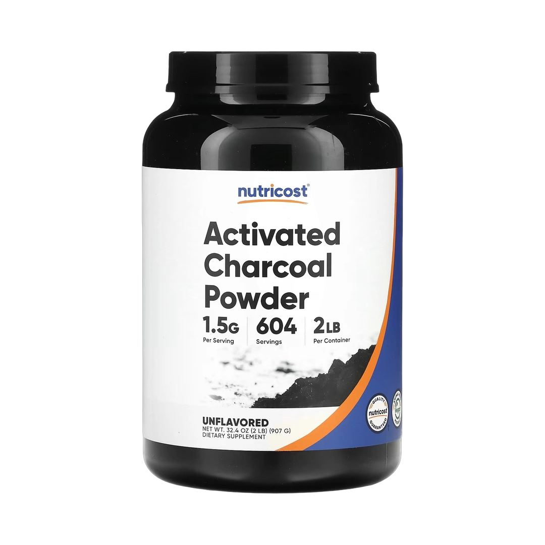 Nutricost, Activated Charcoal Powder, Unflavored, 2 lb, 907 g