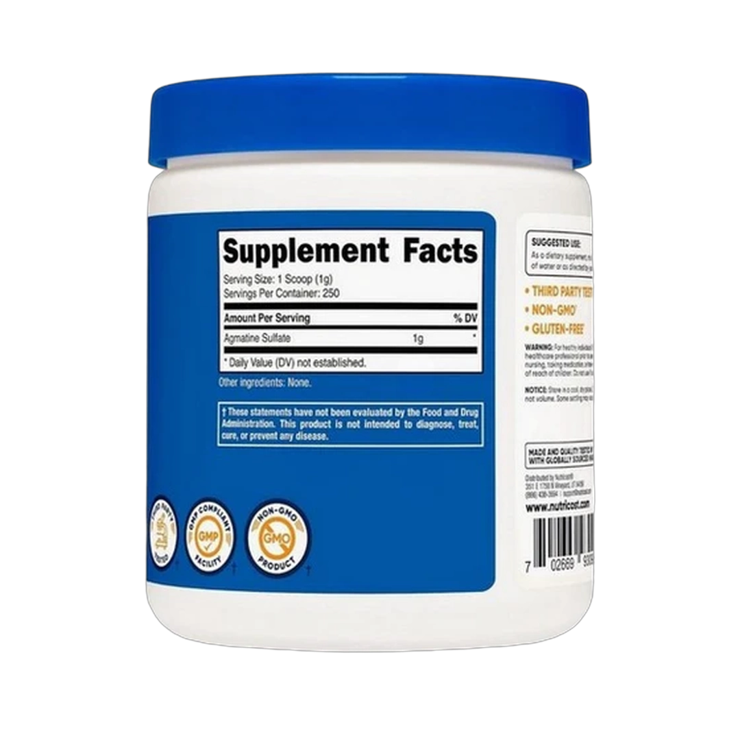 Nutricost, Agmatine Powder, 250 Grams