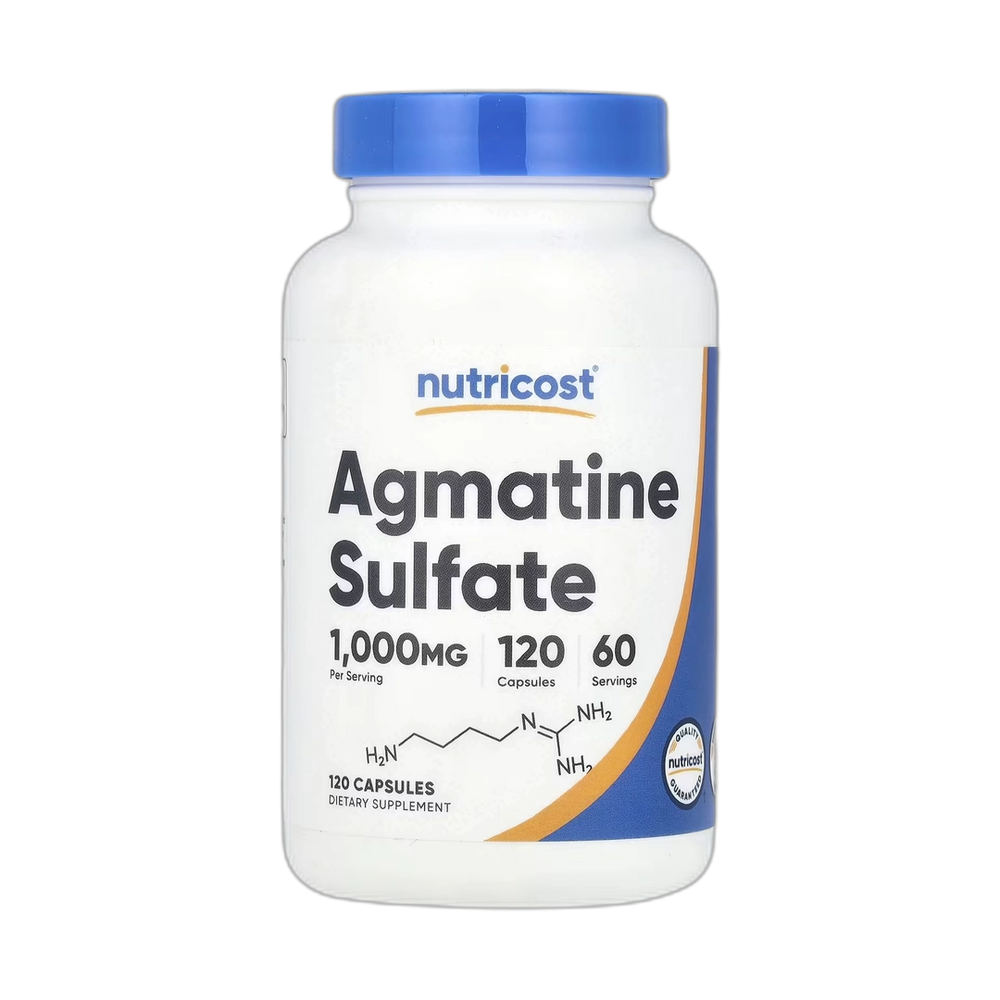 Nutricost, Agmatine Sulfate, 120 Capsules