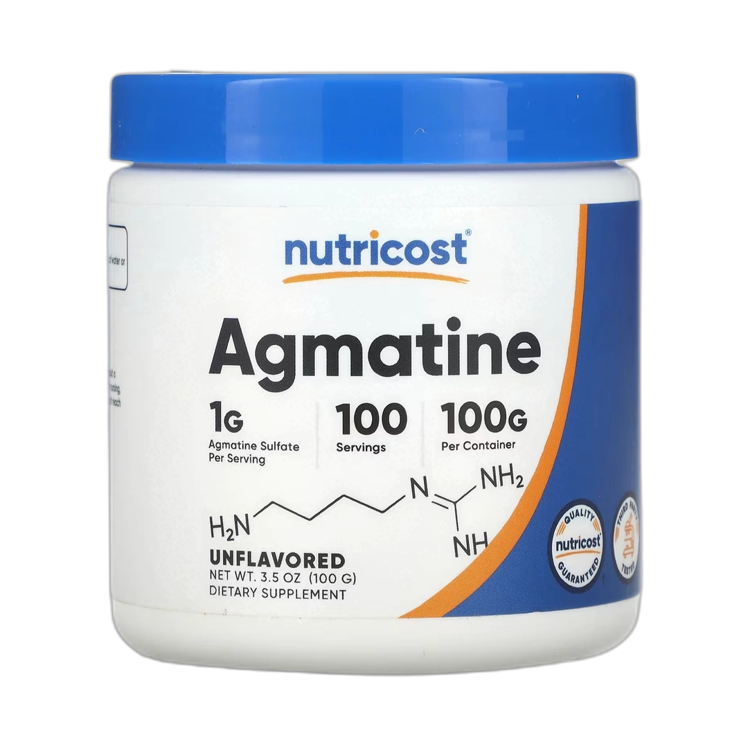 Nutricost, Agmatine, Unflavored, 3.5 oz, 100 g