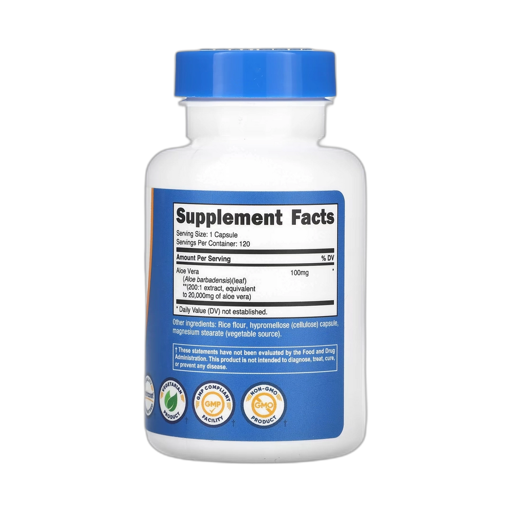 Nutricost, Aloe Vera, 20,000 mg , 120 Capsules