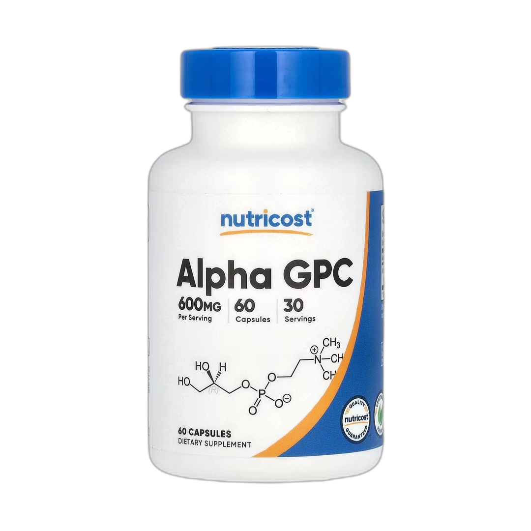 Nutricost, Alpha GPC, 60 Capsules