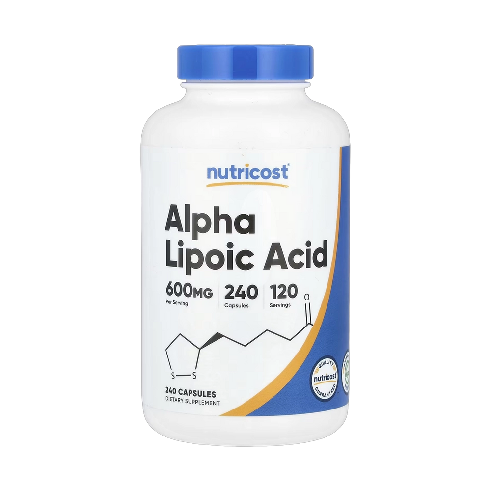Nutricost, Alpha Lipoic Acid, 240 Capsules