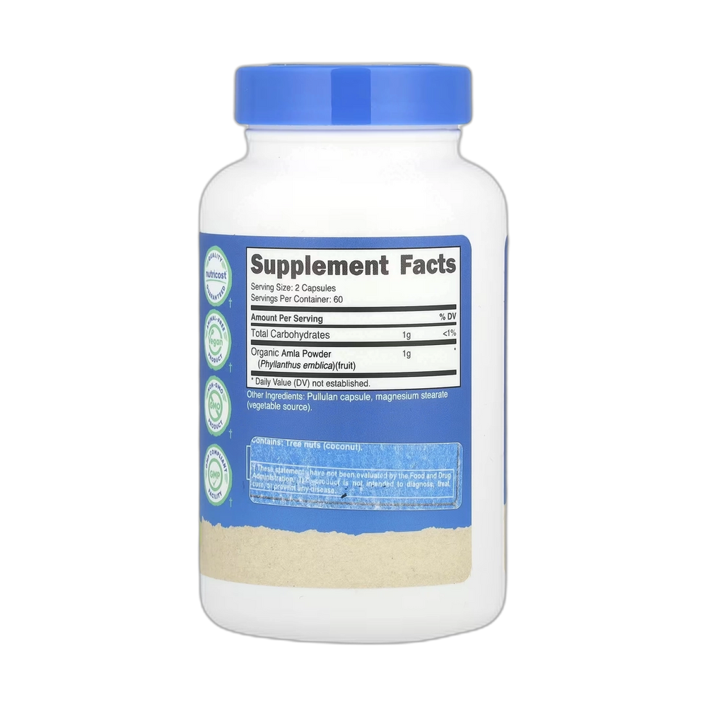 Nutricost, Amla, 120 Capsules