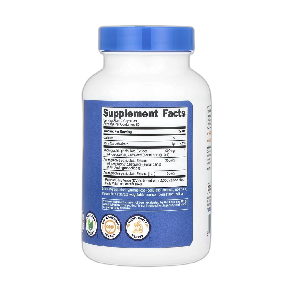 Nutricost, Andrographis Extract, 1,000 mg, 120 Capsules