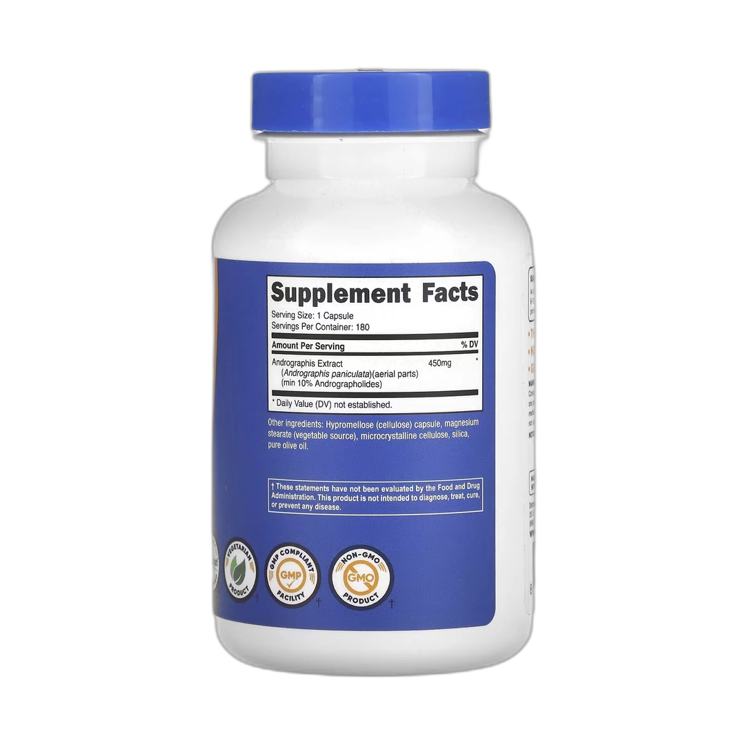 Nutricost, Andrographis Extract, 450 mg, 180 Capsules