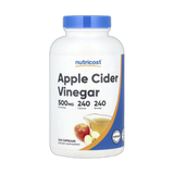 Nutricost, Apple Cider Vinegar, 500 mg, 240 Capsules
