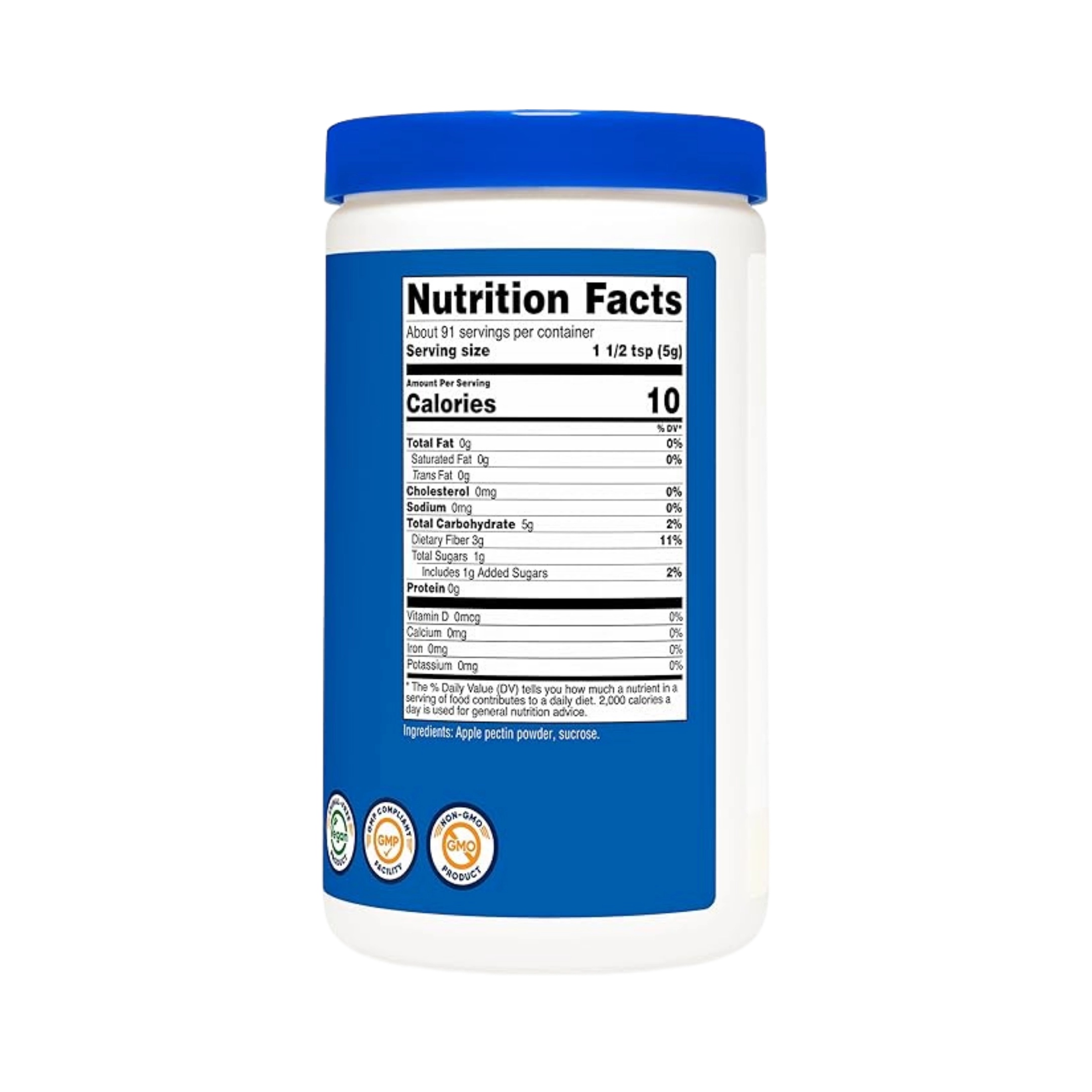Nutricost, Apple Pectin, Unflavored, 1 lb, 454 g