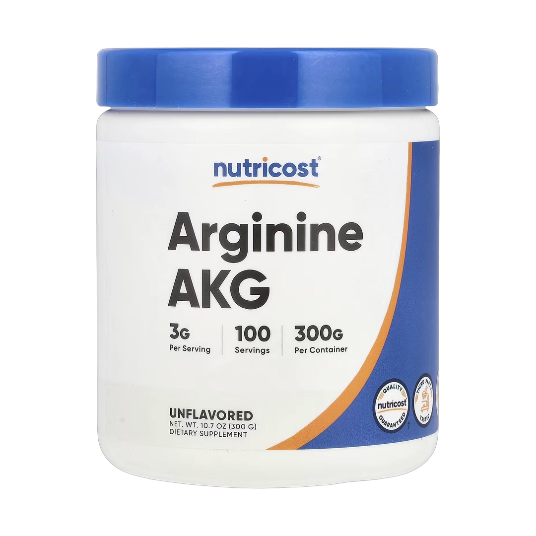 Nutricost, Arginine AKG, Unflavored, 10.7 oz, 300 g