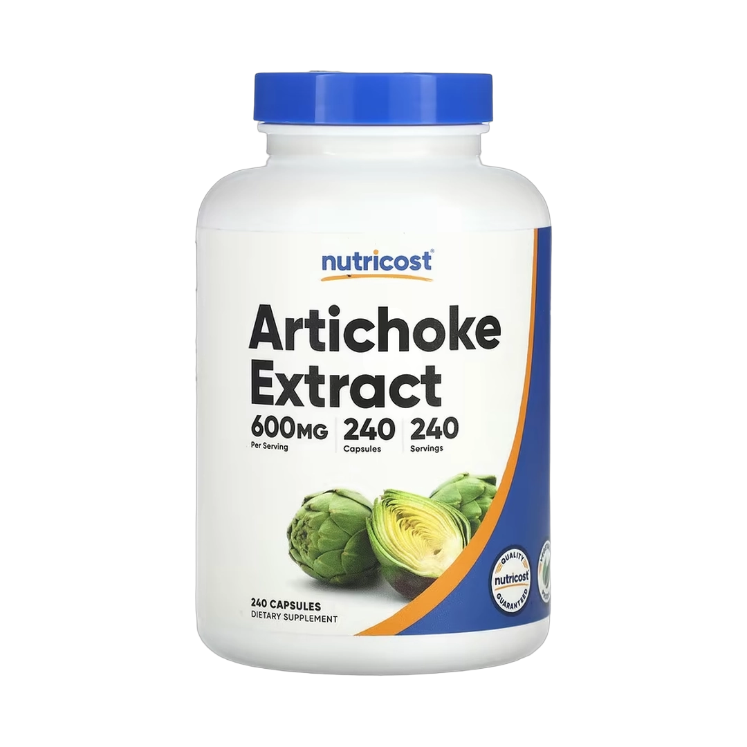 Nutricost, Artichoke Extract, 600 mg, 240 Capsules