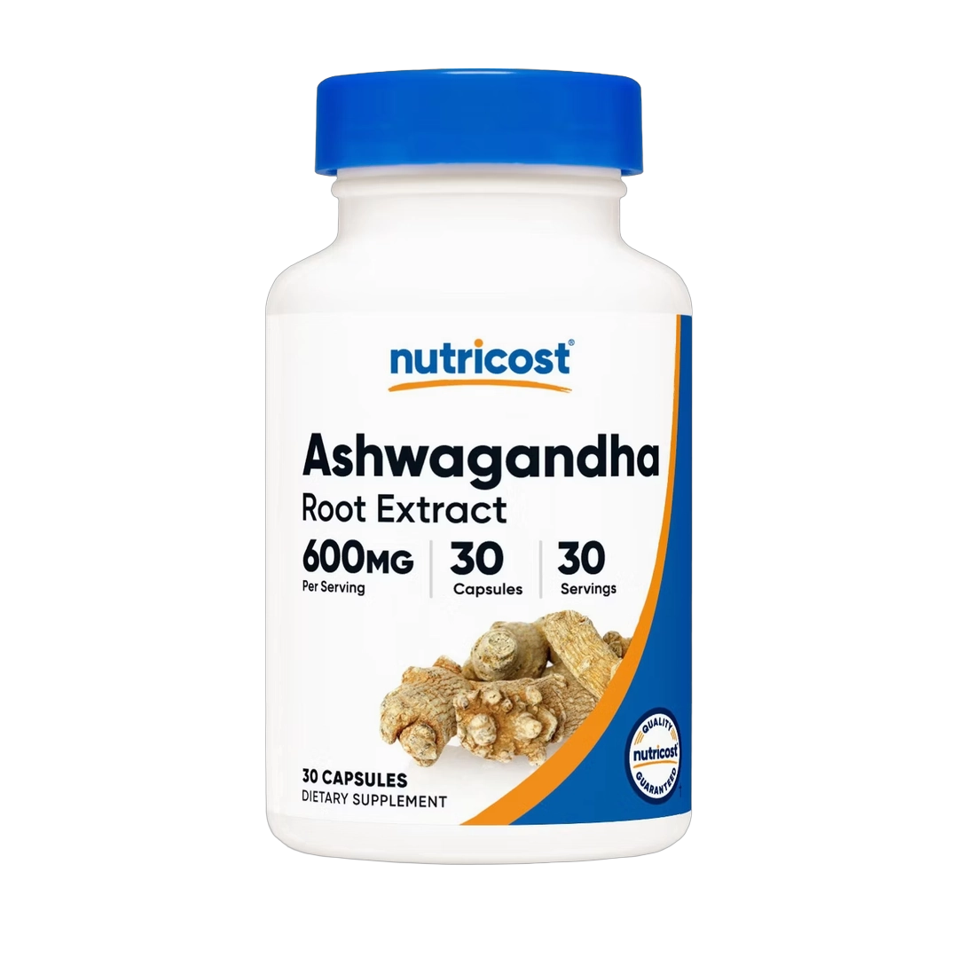 Nutricost, Ashwagandha Root, 600 Mg, 30 Capsules