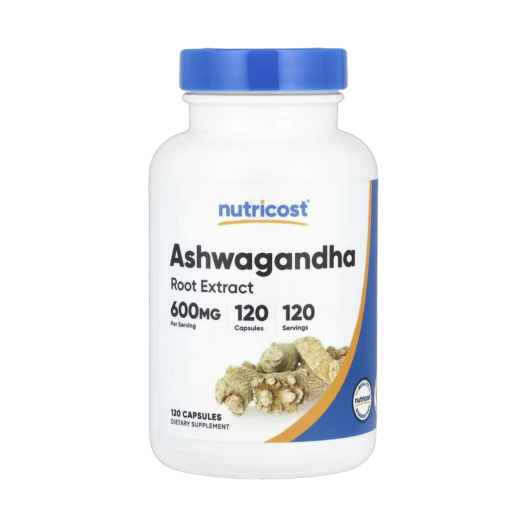 Nutricost, Ashwagandha Root Extract, 600 mg, 120 Capsules